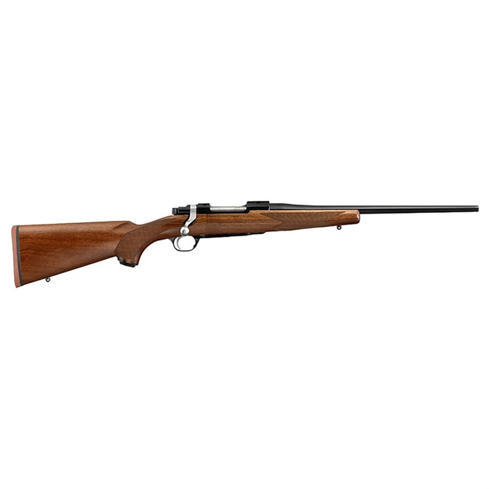 Ruger Hawkeye Compact 308 Winchester 16.5in 4rd Satin Blued Walnut Stock