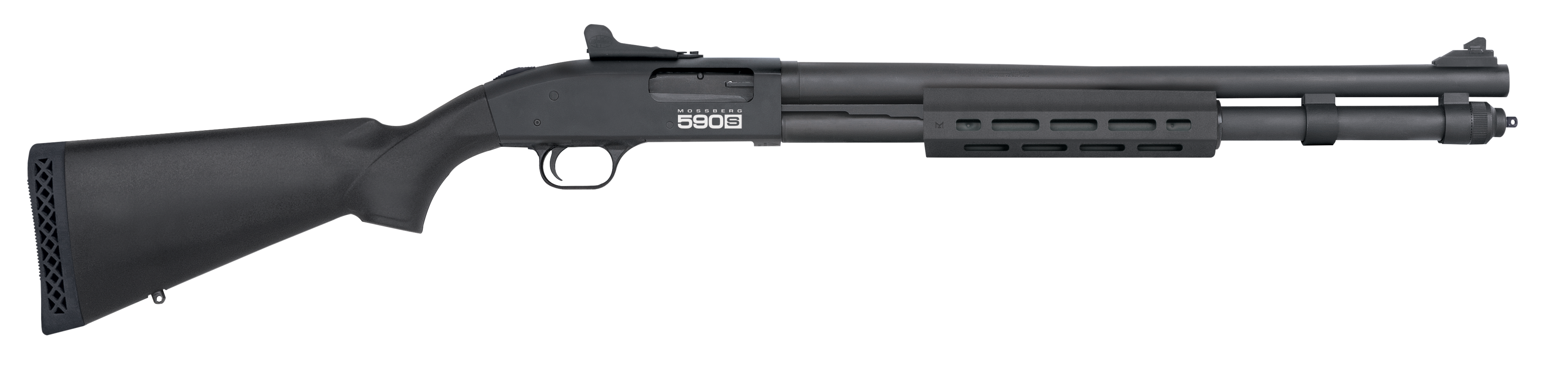 Mossberg 590S 12 Gauge 20 Inch Barrel 13 Rounds Ghost Ring Sights