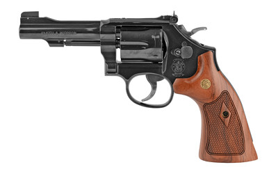 Smith and Wesson Model 48 Classic 22 Wmr 4 inch 6 round Blued Carbon Steel Wood Grip
