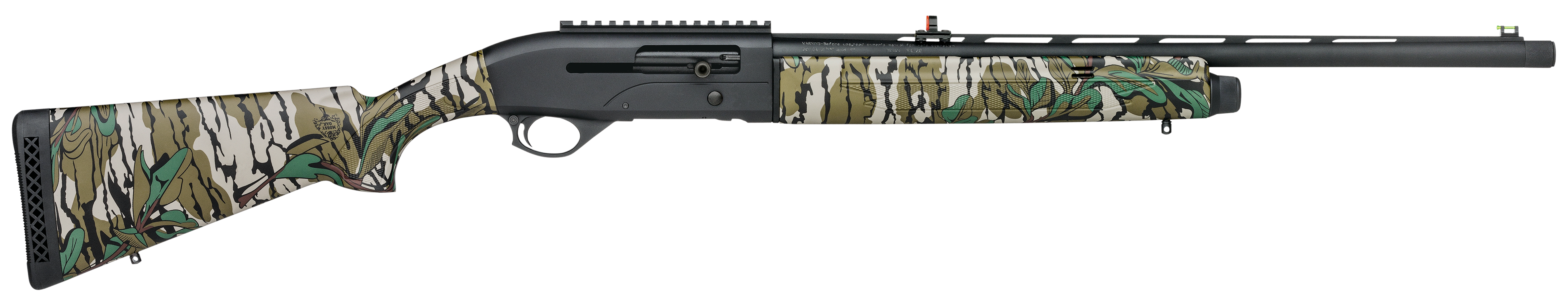 Mossberg SA-20 Turkey 20 Gauge 22 Inch 4 Rounds Mossy Oak Greenleaf Camo