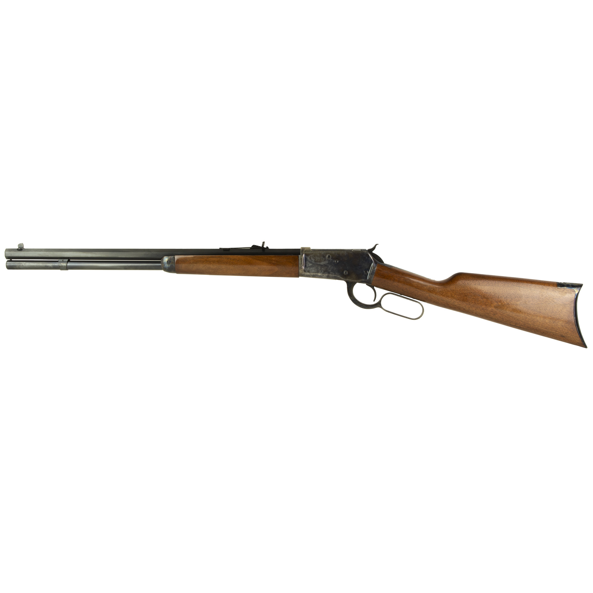 Cimarron AS621 1892 Short 357/38 20 in 10 Rounds Case Hardened Blued Walnut