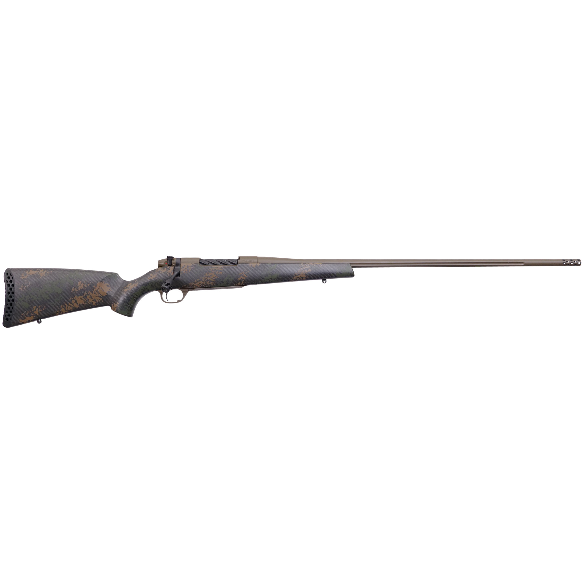 Weatherby Mark V Backcountry 2.0 300 Weatherby Magnum 26 Inch Barrel 3 Rounds Patriot Brown Cerakote