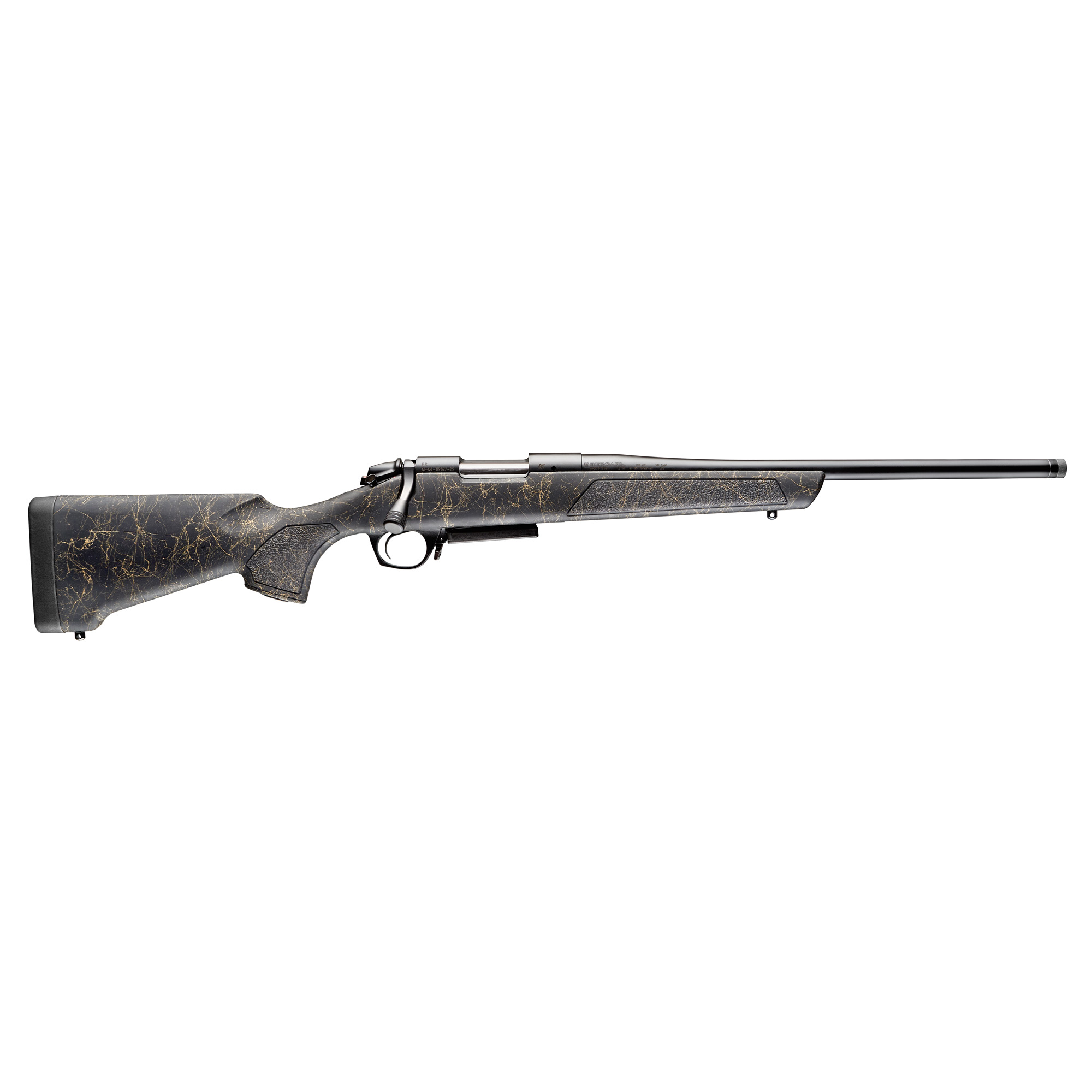 Bergara B-14 Stoke Compact Rifle 308 Win. 20 in. Black w/ Tan Webbing 4 Rd