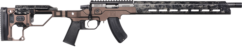 Christensen Arms 8011202400 MPR  22 WMR 30+1 16" Black Match Grade Threaded Barrel, Black Nitride Picatinny Rail Receiver, Carbon Fiber M-LOK Handguard, Desert Brown Adj w/MagneLock Technology Stock