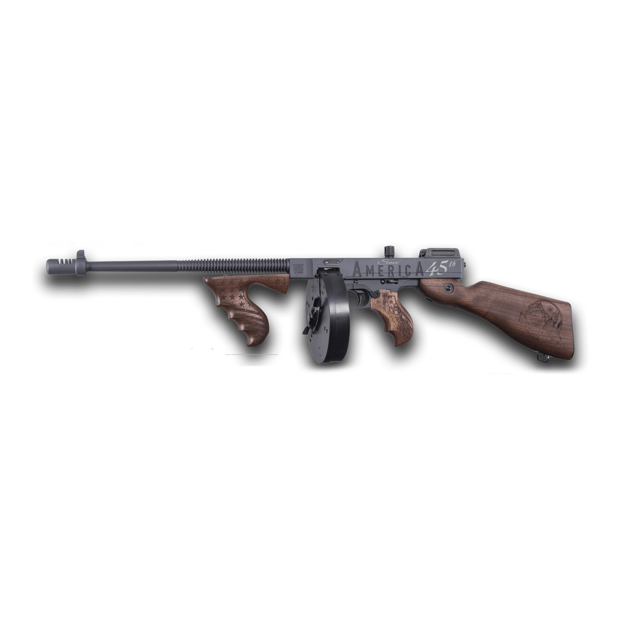 Auto-Ordnance Trump Save America 1927A-1 Carbine 45 ACP 16.5 in. Sniper Grey 50 rd.