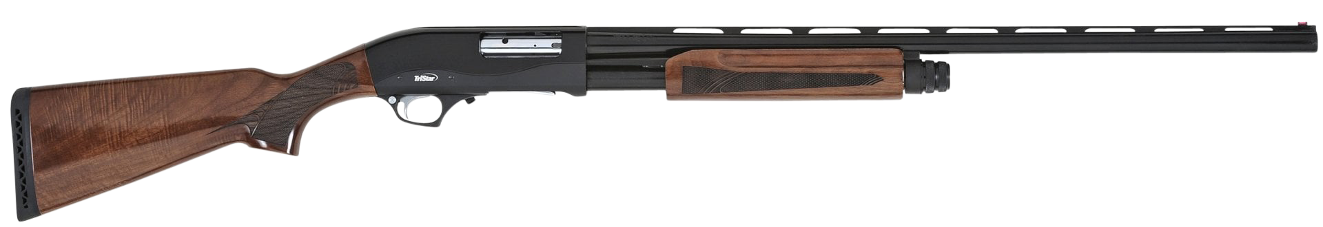 TriStar Cobra III 12GA, 28in. Barrel, 5rd, Wood Stock & Forend - Black (23129)