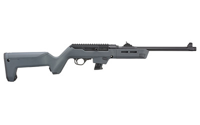 Ruger Pistol Caliber Carbine 9mm Luger 16.1 inch 10+1 Stealth Gray Black Oxide