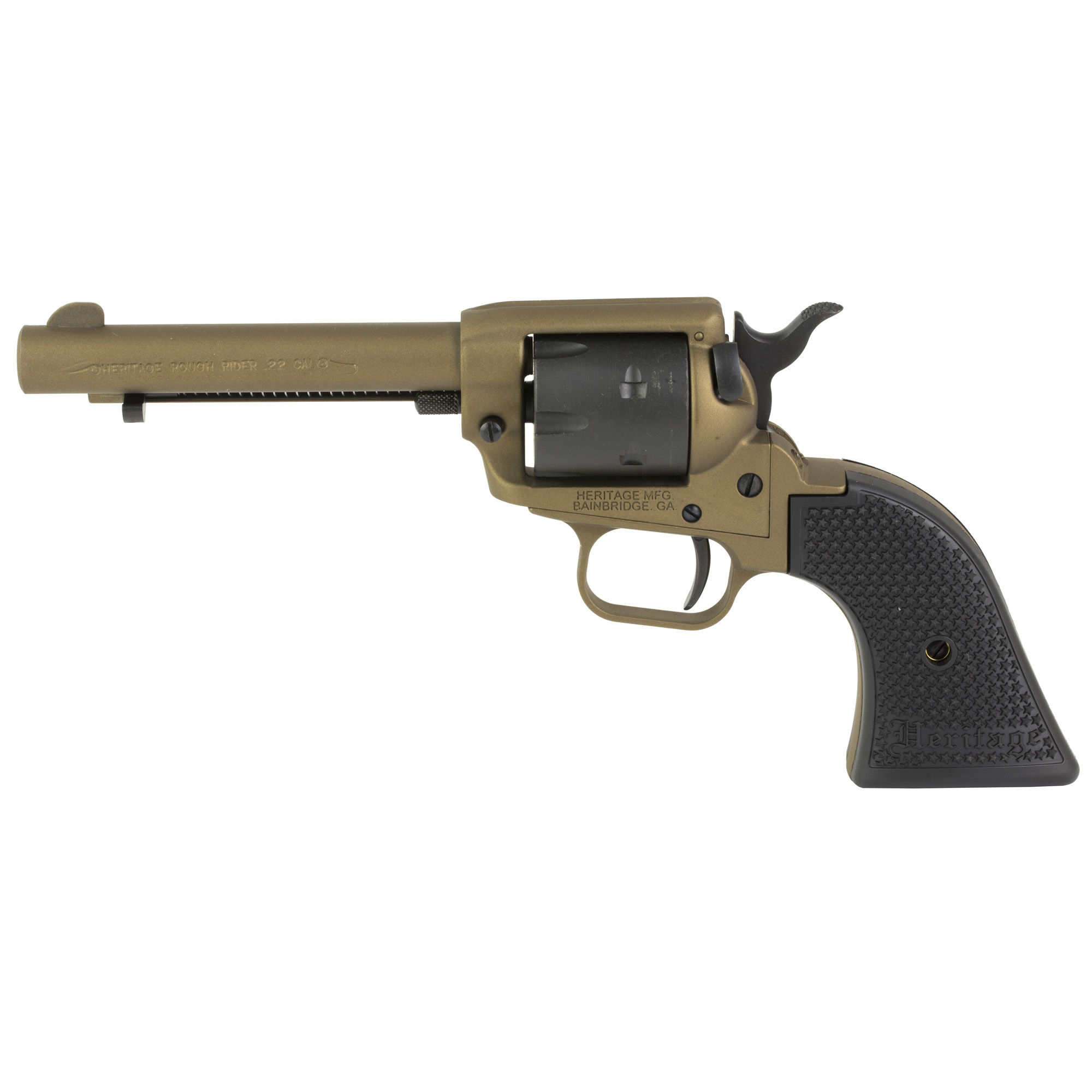 Heritage Rough Rider 22 Long Rifle 4.75 inch 6 round Burnt Bronze Cerakote