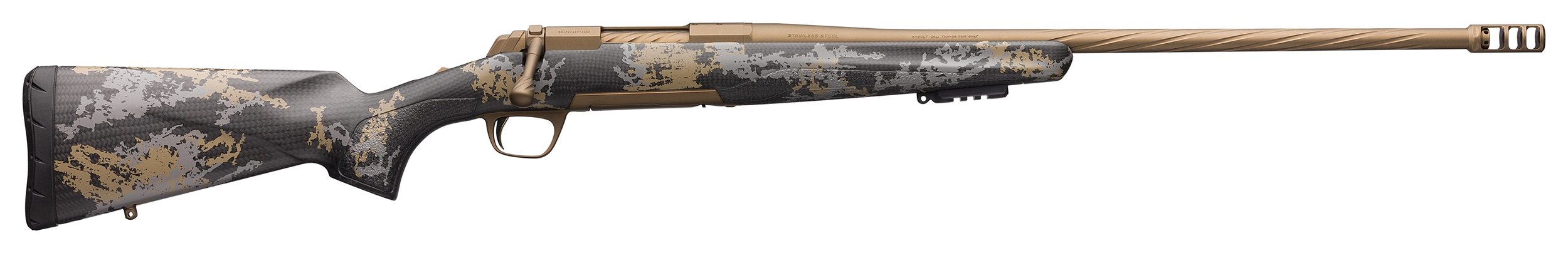 Browning X-Bolt Mountain Pro 6.5 PRC 24 in 3 Rounds Burnt Bronze Carbon Fiber