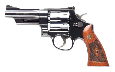 Smith and Wesson Model 27 Classic .357 Magnum 38 Special +P 4in 6rd Blued Walnut Grip N Frame DA SA