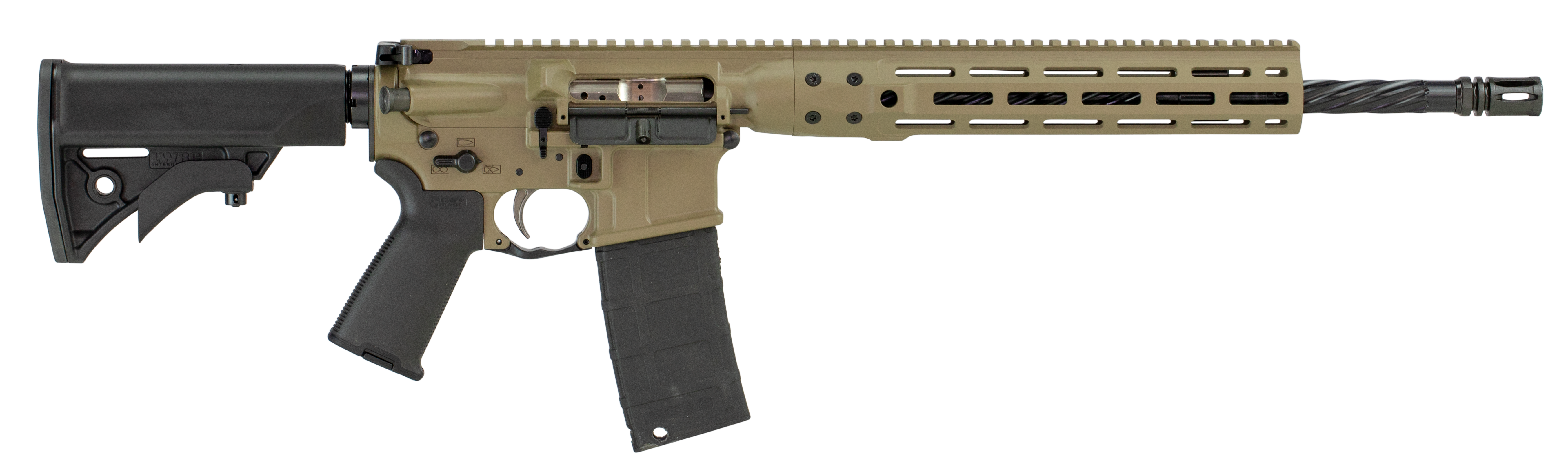 LWRC Icdir5ck16ml 5.56x45mm NATO 16.1in 30rd Flat Dark Earth Anodized Receiver