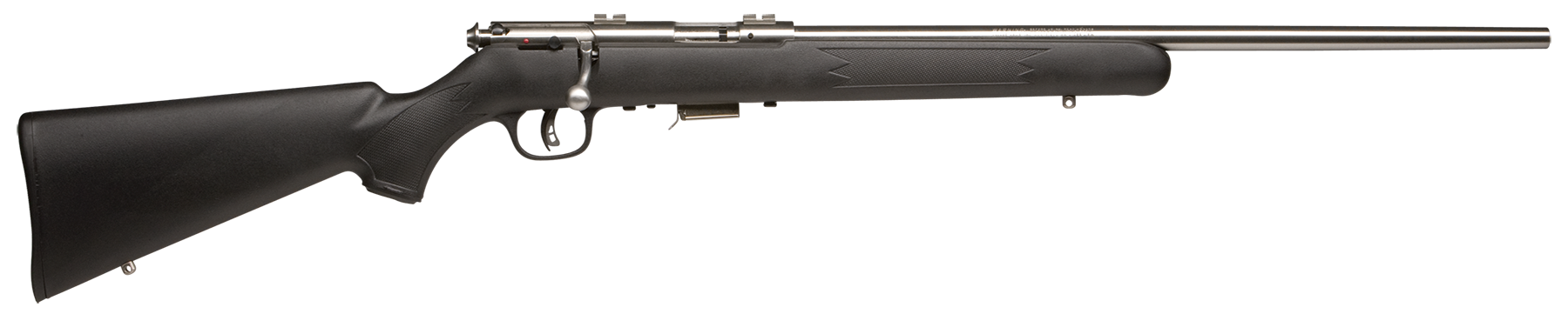 Savage 93 FSS Rifle 22 WMR 21 inch 5 Rounds Satin Stainless Synthetic Stock