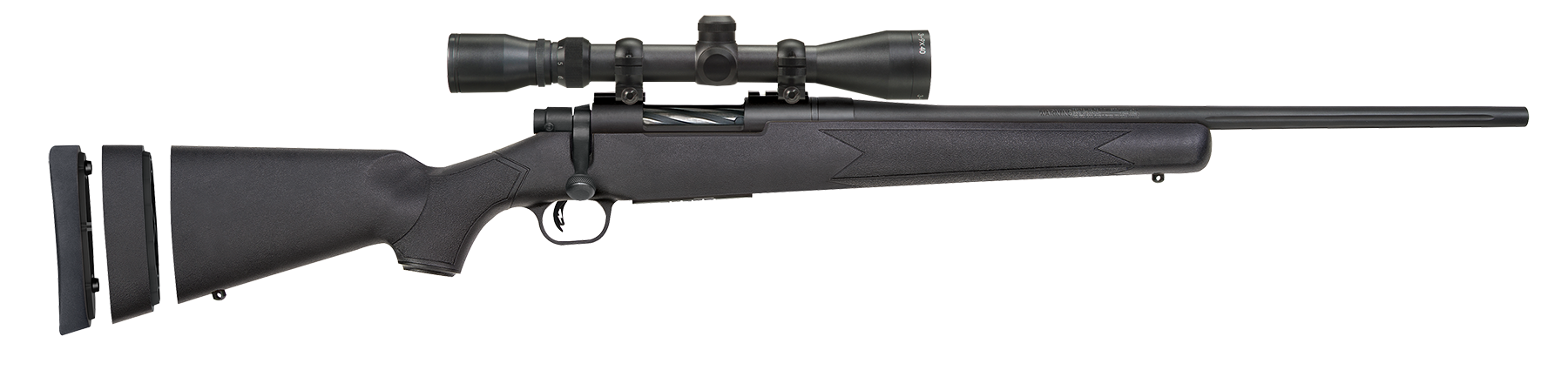 Mossberg Patriot Youth Super Bantam Rifle 7mm-08 Rem 20 in 5 Rounds Synthetic Matte Blued