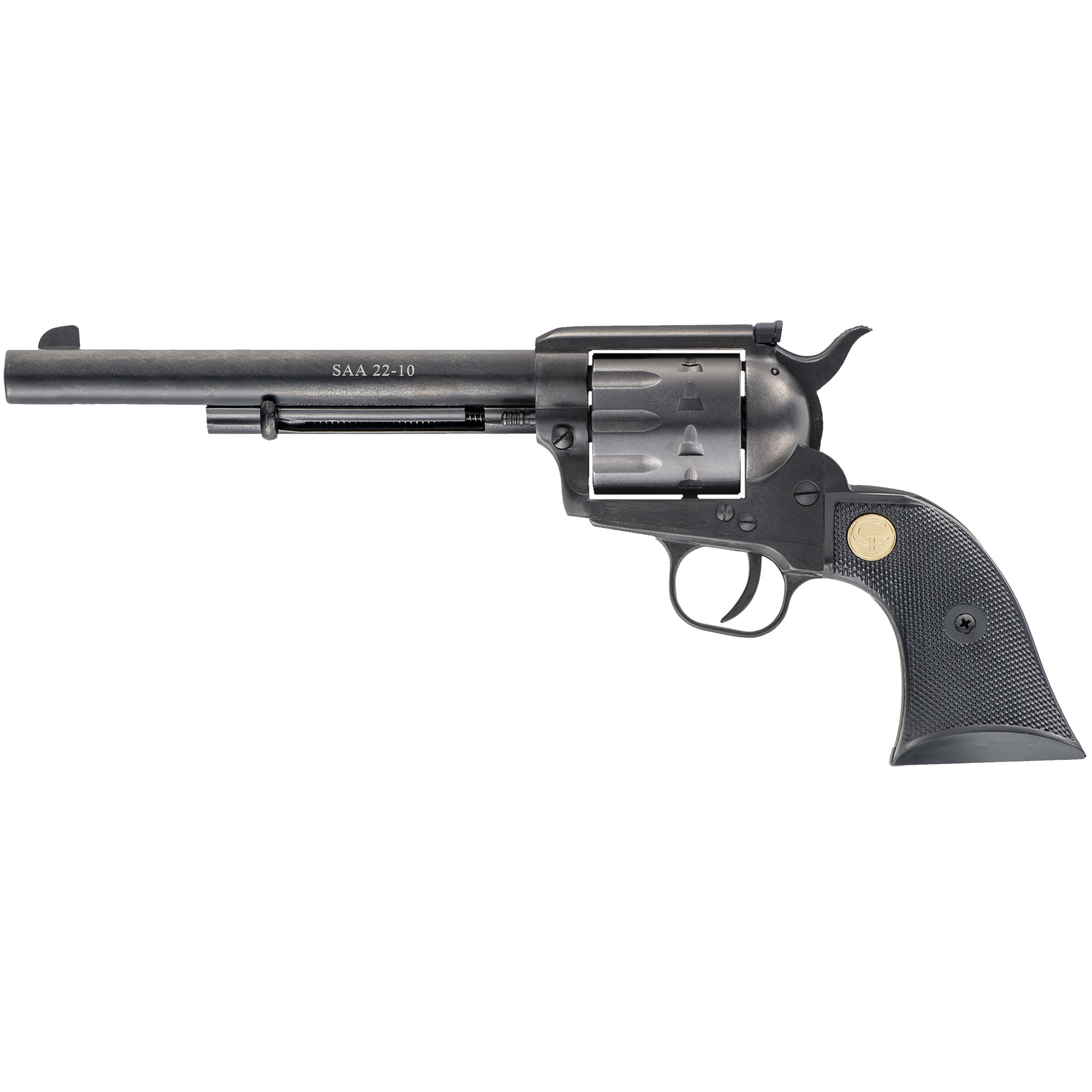 Chiappa Firearms SAA 1873 22 WMR 7.5" 10 Rounds Blued Steel Revolver