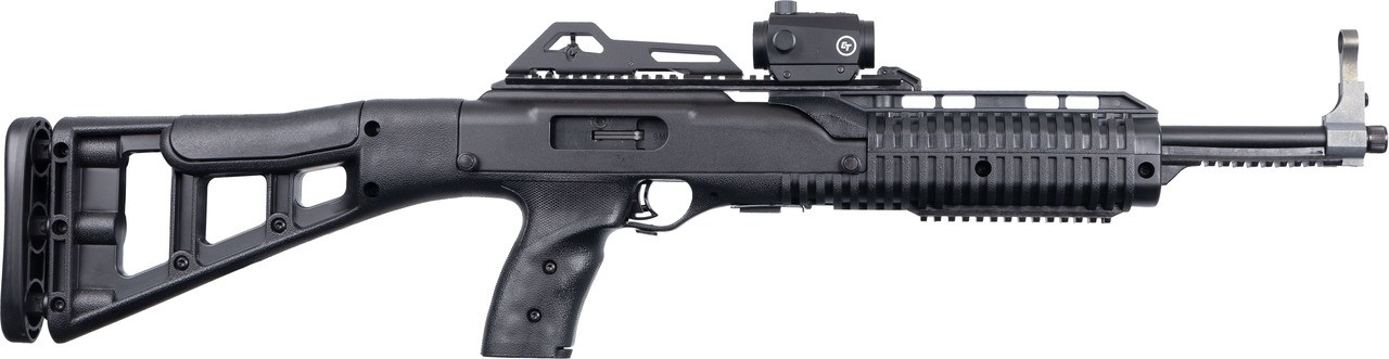 Hi-Point 995 RD CT 9mm Carbine - Black | 16.5" Threaded Barrel | Target Stock | w/ Crimson Trace Red Dot Sight