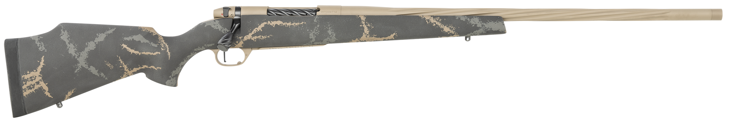 Weatherby Mark V Accumark LTD 6.5 Weatherby RPM 24 Inch Barrel 4 Rounds Burnt Bronze Cerakote