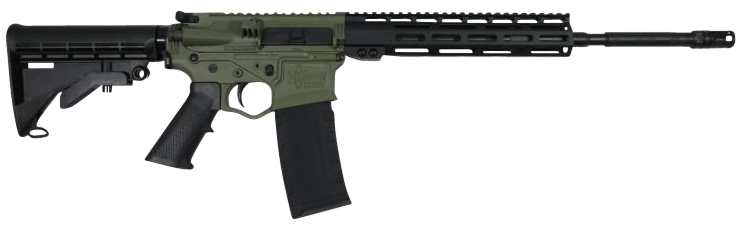American Tactical Inc Omni Hybrid Maxx 5.56x45 NATO 16in 30rd Battlefield Green