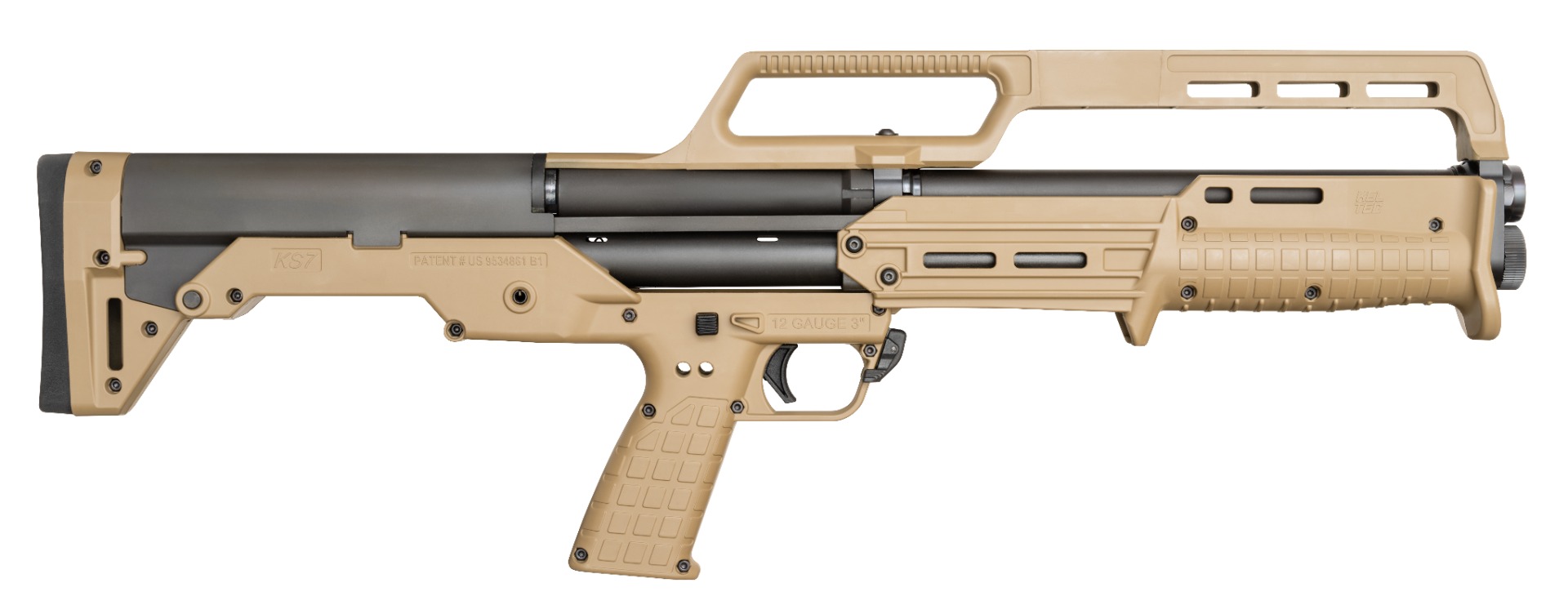 KelTec KS7 Compact Bullpup 12 Gauge 18.5in 6 Round Tan