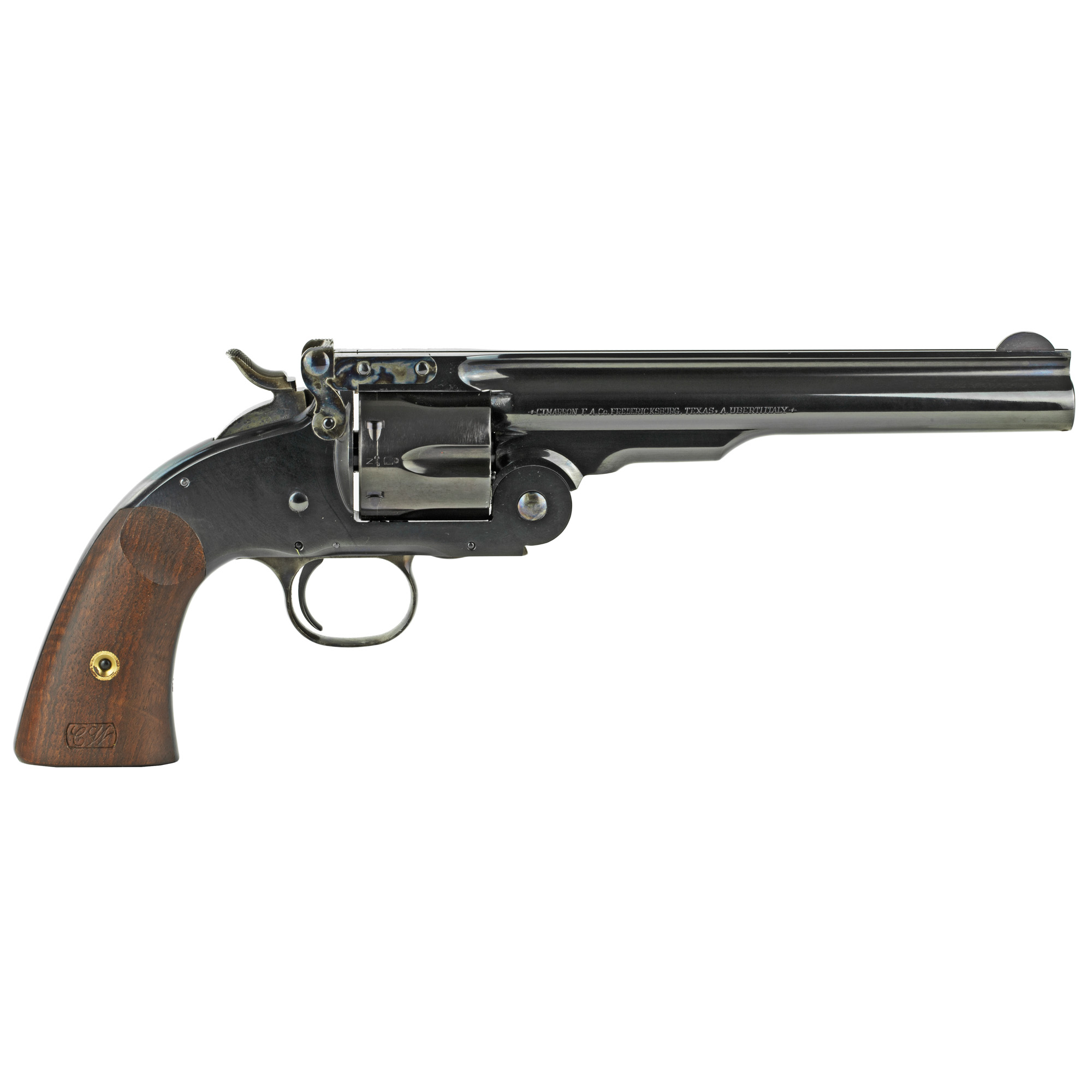 Cimarron Model No.3 Schofield, .45 Long Colt, 7 inch, 6 Shot, Blued Walnut