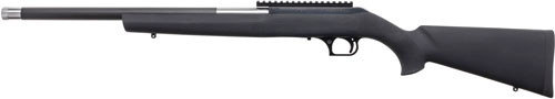 Magnum Research SBA17HMH Magnum Lite  17 HMR 19" Black Steel Threaded Barrel, Black Fixed Hogue OverMolded Stock