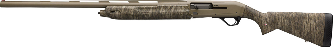 Winchester SX4 Hybrid Hunter 12 Gauge 28 Inch 4 Rounds FDE Cerakote Mossy Oak Bottomland