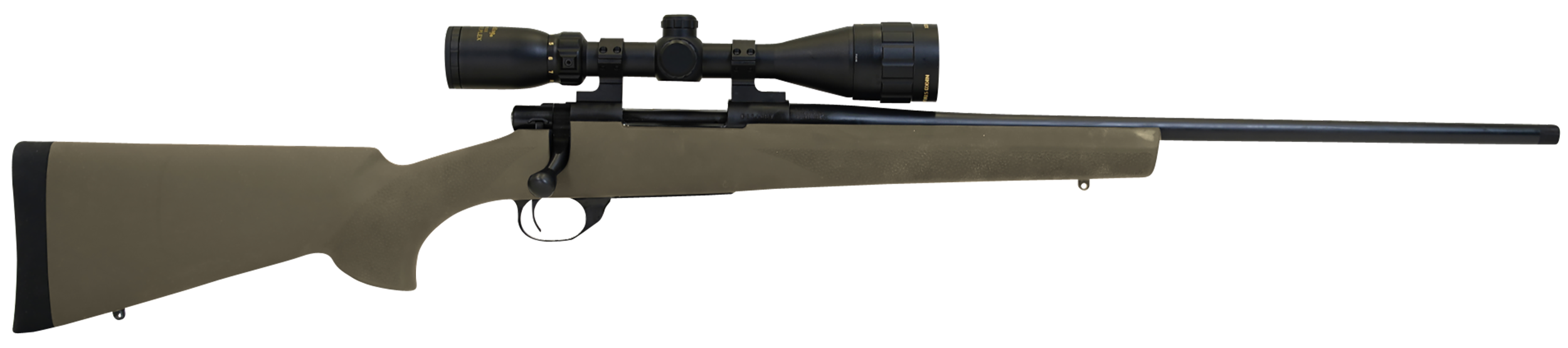 Howa M1500 Hogue GamePro 2 Rifle 308 Win. 22 in. Green Scope Package