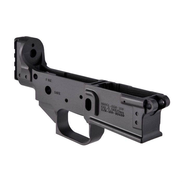 Brownells BRN-180 Multi Caliber Stripped Lower Receiver Forged Matte