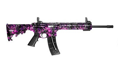 Smith and Wesson M and P15 Sport 22 LR 16.5 in 25+1 Muddy Girl Camo