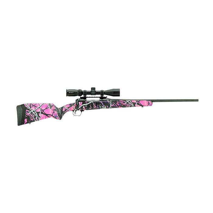 Savage 110 Apex Hunter Rifle 308 Win 20 in 4 Rounds Muddy Girl Camo