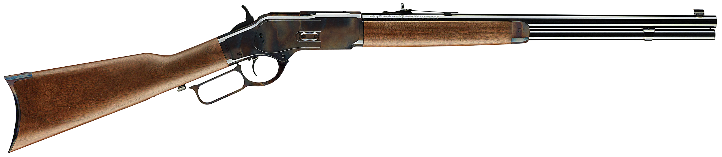 Winchester Model 1873 44-40 Win 20 Inch 10 Rounds Color Case Hardened Walnut