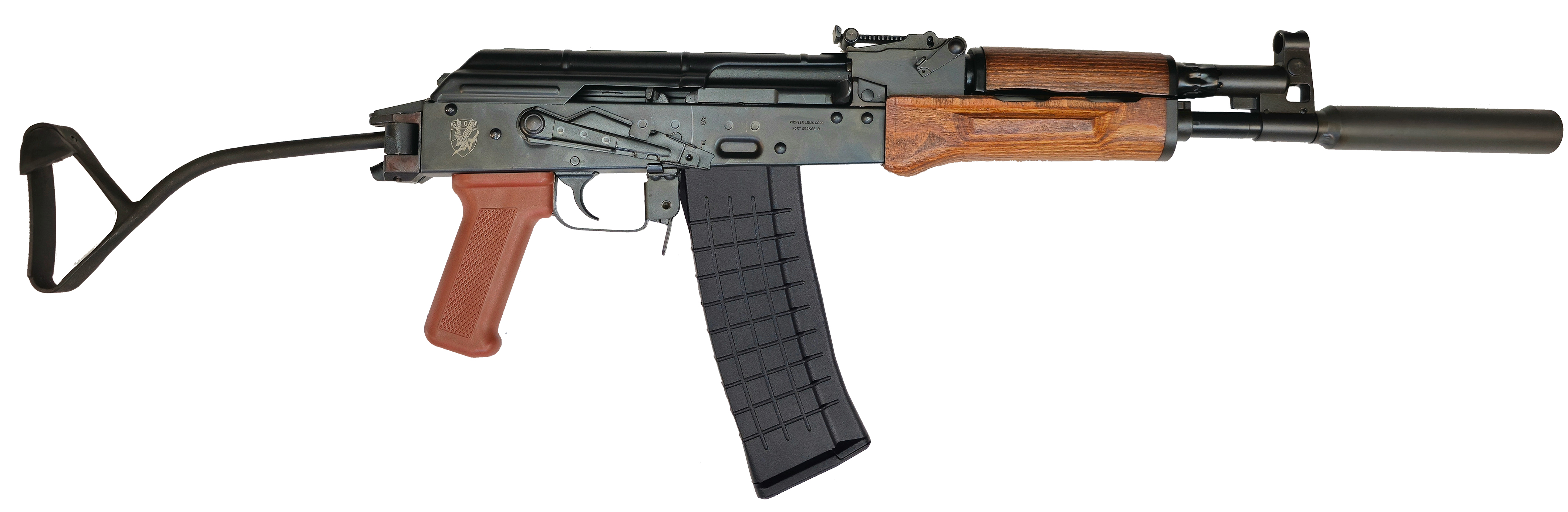 Pio Grom 5.56 Lamin Side Folder Faux Supp 30rd