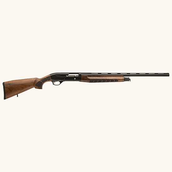 TR Imports Kinetic 12GA, 28in. Barrel, 4rd, Wood Stock & Forend - Black (K1228LX)