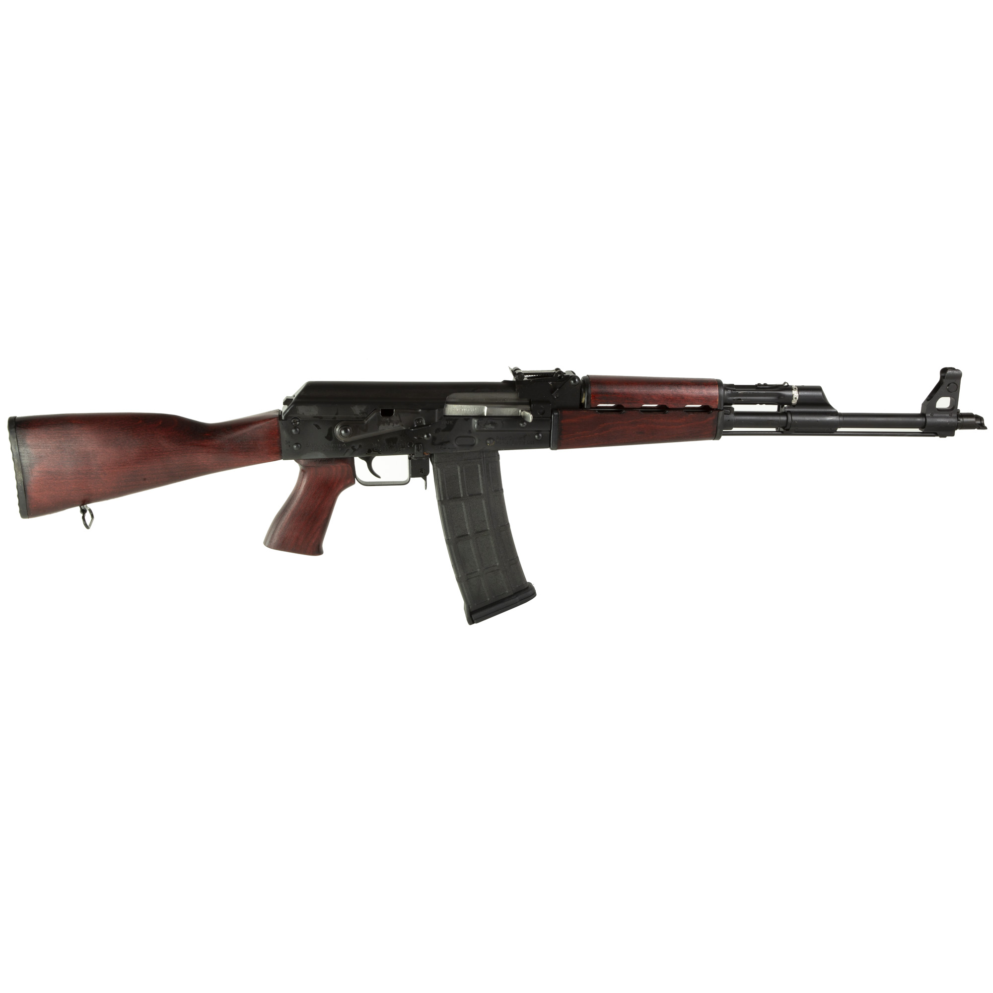 Zastava ZPAPM90 AK-47 Rifle BULGED TRUNNION 1.5MM RECEIVER - Serbian Red Wood | 5.56 NATO | 18.25" Chrome Lined Barrel | Red Wood Furniture