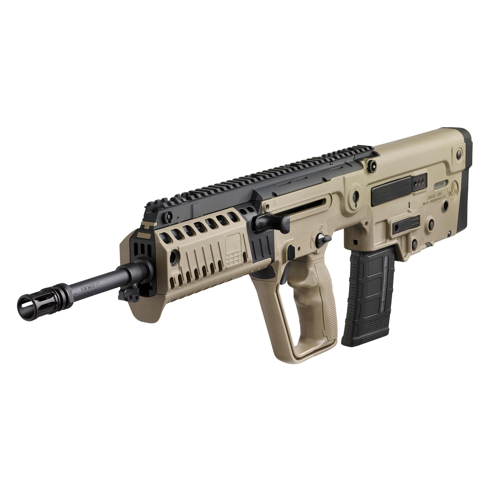IWI TAVOR X95 Bullpup Rifle Flattop - FDE | 5.56NATO | 18.5" Barrel