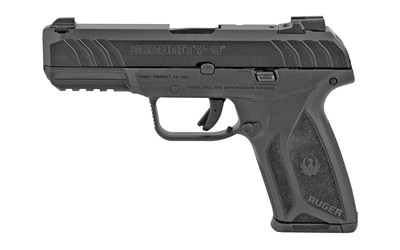 Ruger, Security-9, 9mm Luger, 4" Barrel, 15 Rounds, Blued Finish