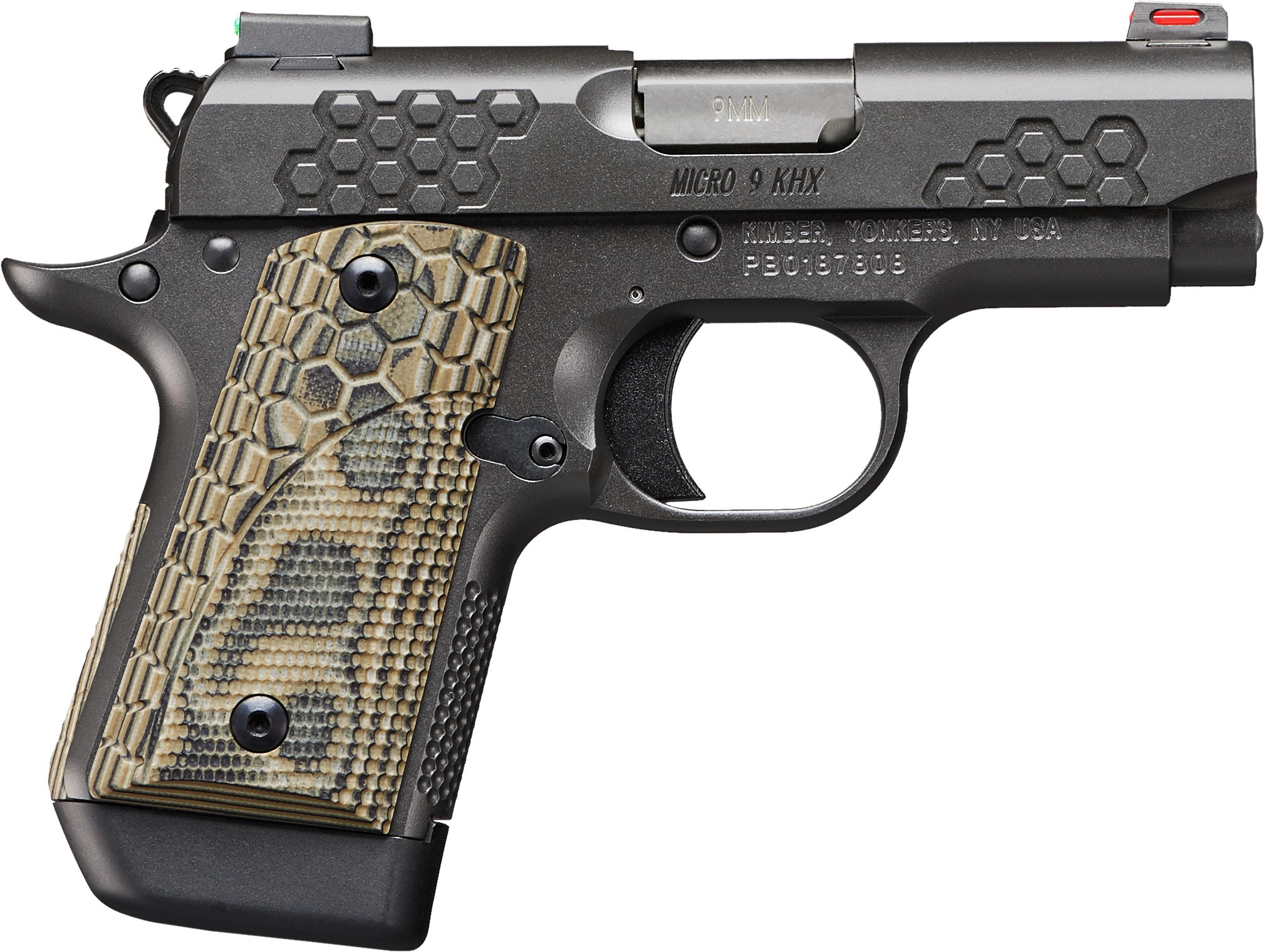Kimber Micro 9 KHX Pistol 9 mm 3.15 in. Grey 7+1 rd.