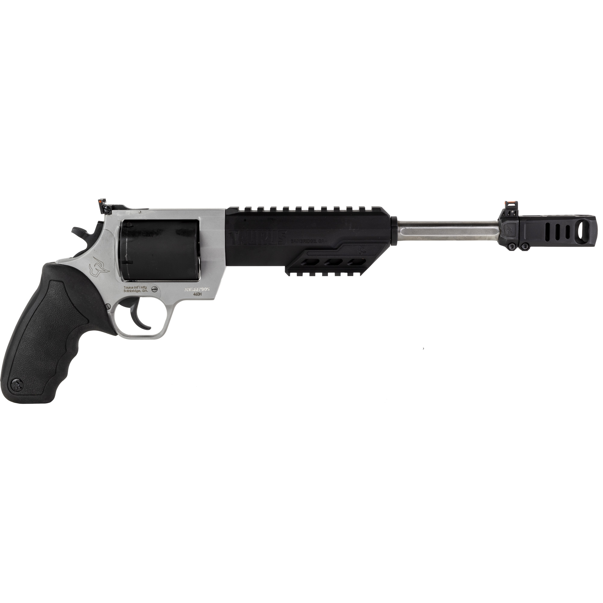 Taurus Raging Hunter 460 S&W Magnum 10.5 inch 5 round Two Tone Silver and Black