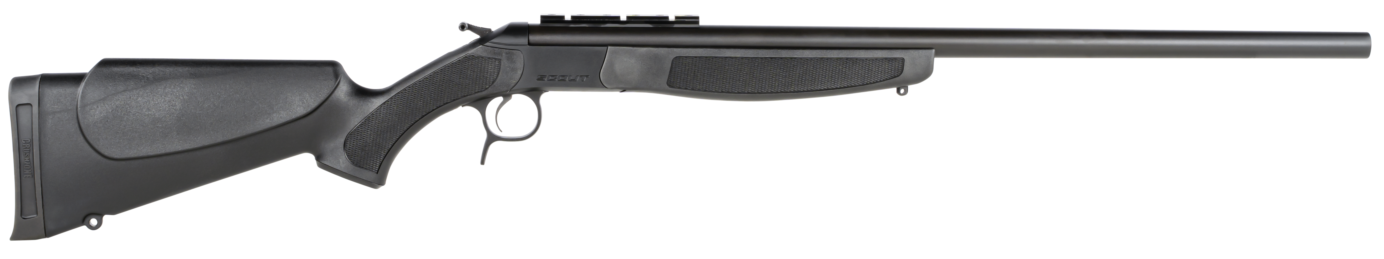 CVA Scout Rifle 35 Whelen 25 in. Blued with Rail Base
