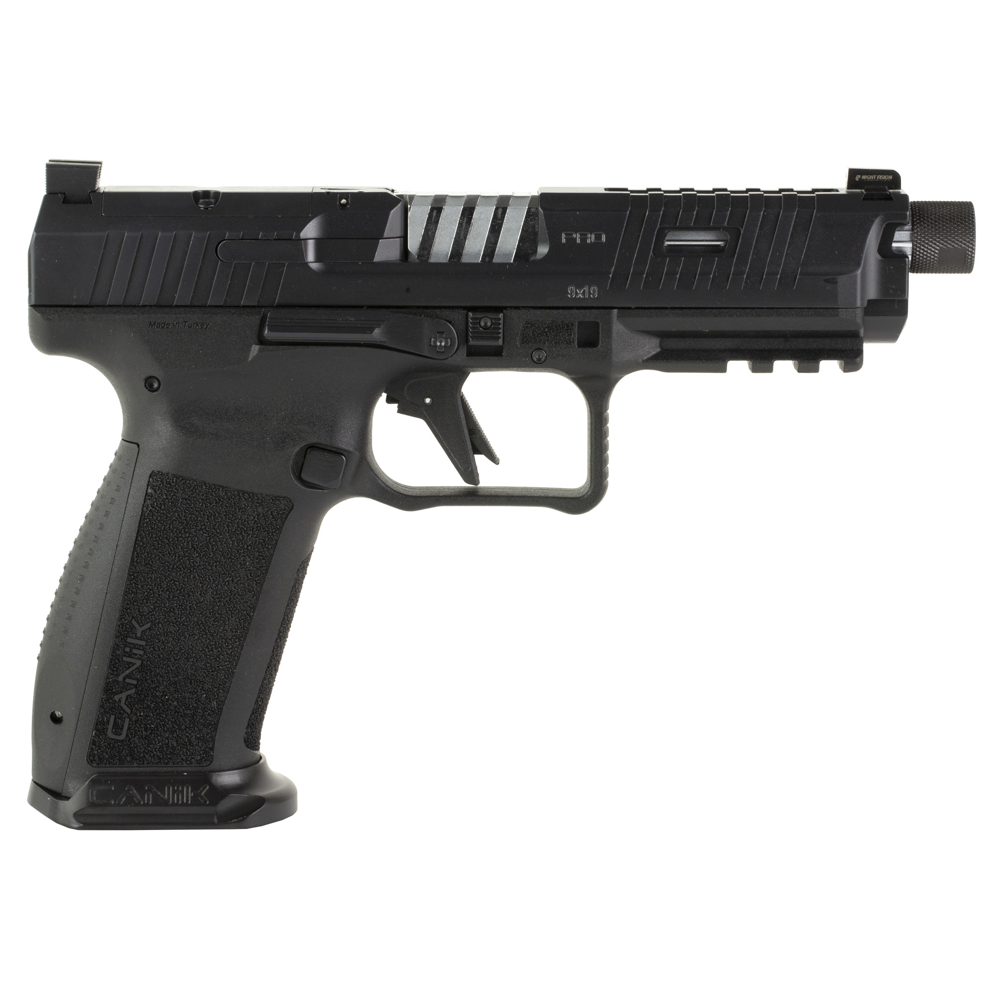 CANIK METE SFT PRO Pistol - Black | 9mm | 4.46" Barrel | 1 - 20rd & 1 - 18rd Mag | Full Accessory Kit