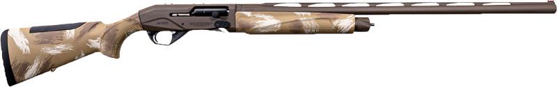 Weatherby Sorix 12 Gauge 28 Inch Barrel 2 Rounds Brown Slough Camo Stock