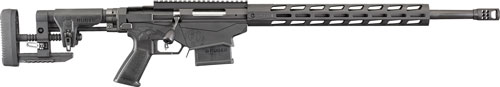 Ruger 18028 Precision  308 Win 10+1 20" Medium Contour Barrel With Hybrid Muzzle Brake,  Type III Hard Coat Anodized Finish, Ruger Precision MSR Stock, M-LOK Accessory Slots, Optics Ready