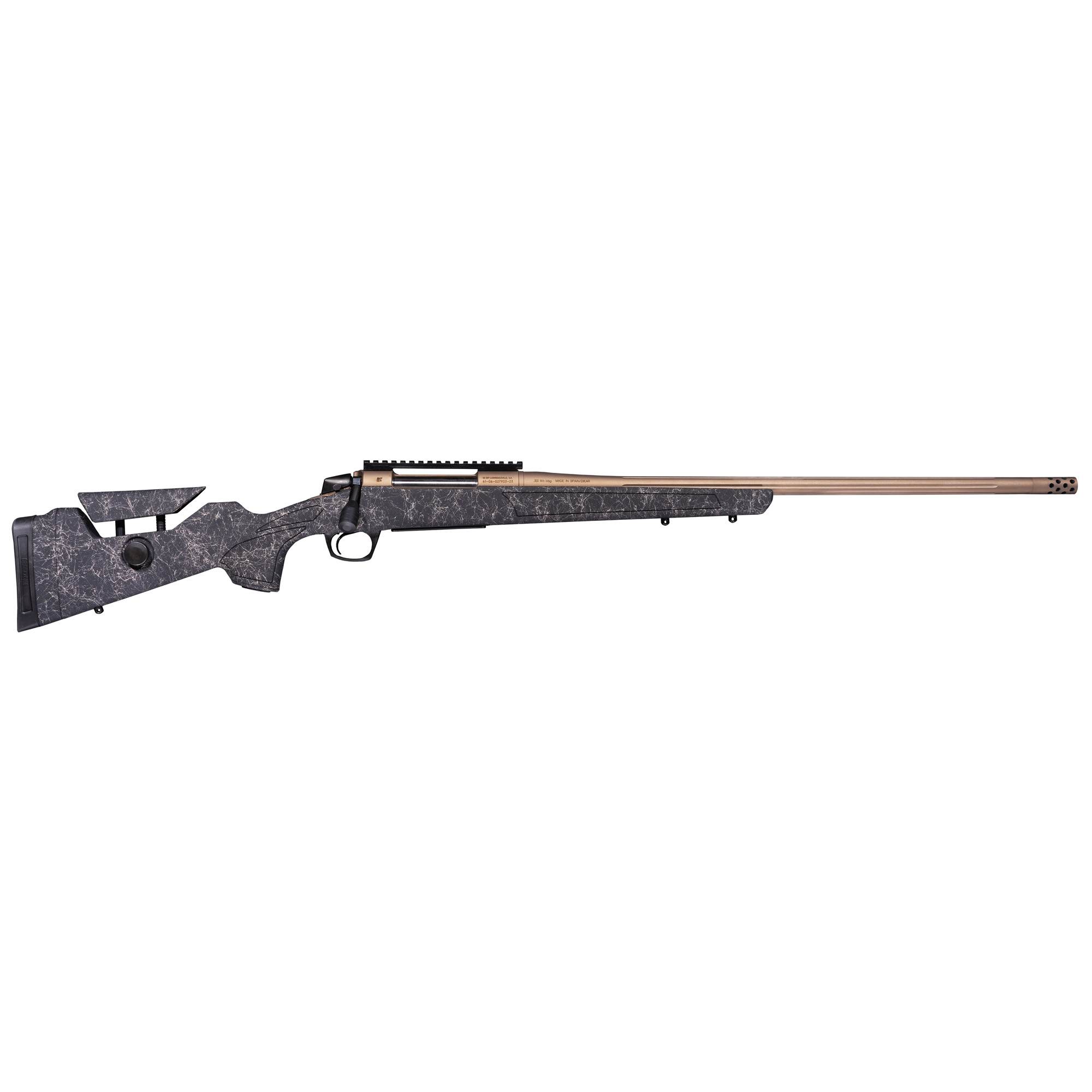 CVA Cascade Long Range Hunter Rifle 6.5 PRC 22 in. Smoked Bronze Webbing