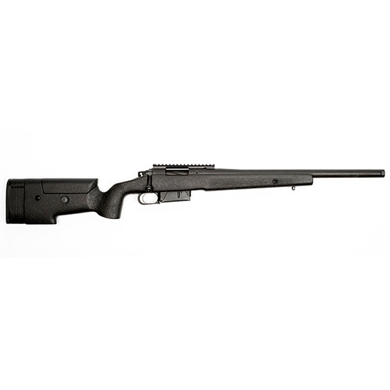 McMillan MCMTAC65CMBLK Tac  6.5 Creedmoor 5+1 24" Threaded Medium-Heavy Match Grade Barrel, Black, McMillan G31 Action, OEM Adj. Comb A-5 Stock, Adj. Trigger, Scope Base