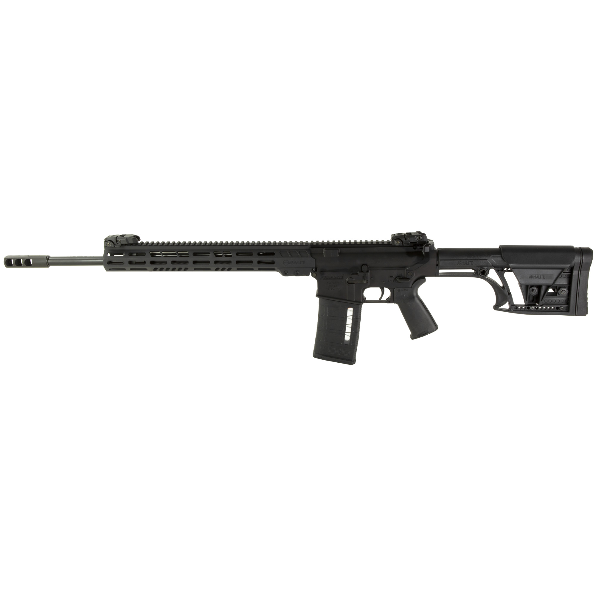 ArmaLite AR10TAC20 AR-10 Tactical 308 Win 20" 25+1 Black Hard Coat Anodized Black Phosphate Adjustable Luth-AR MBA-1 Stock Black Polymer Grip