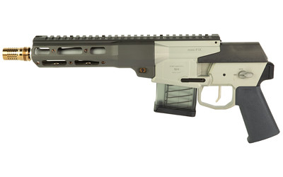 Q LLC Mini Fix PISTOL, 300 Blackout, 8in. Barrel, 10rd - Gray (MINIFIX300BLK8PST)