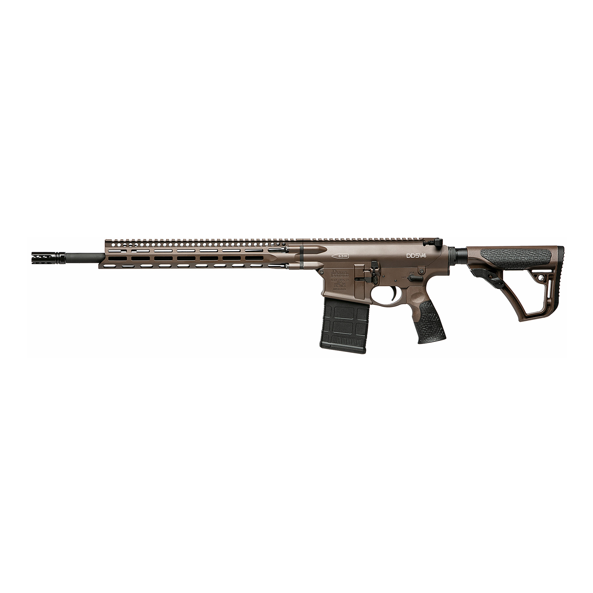 Daniel Defense DD5 V4 Gen II 6.5 Creedmoor 18" 20rd Mil-Spec Brown Cerakote M-LOK