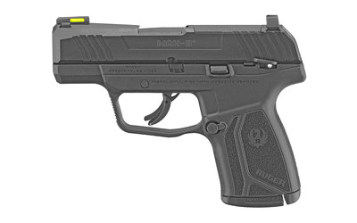 Ruger 3501 Max-9 9mm Luger 3.20 inch 10 Round Black Oxide Optic Ready Serrated Slide Polymer Frame