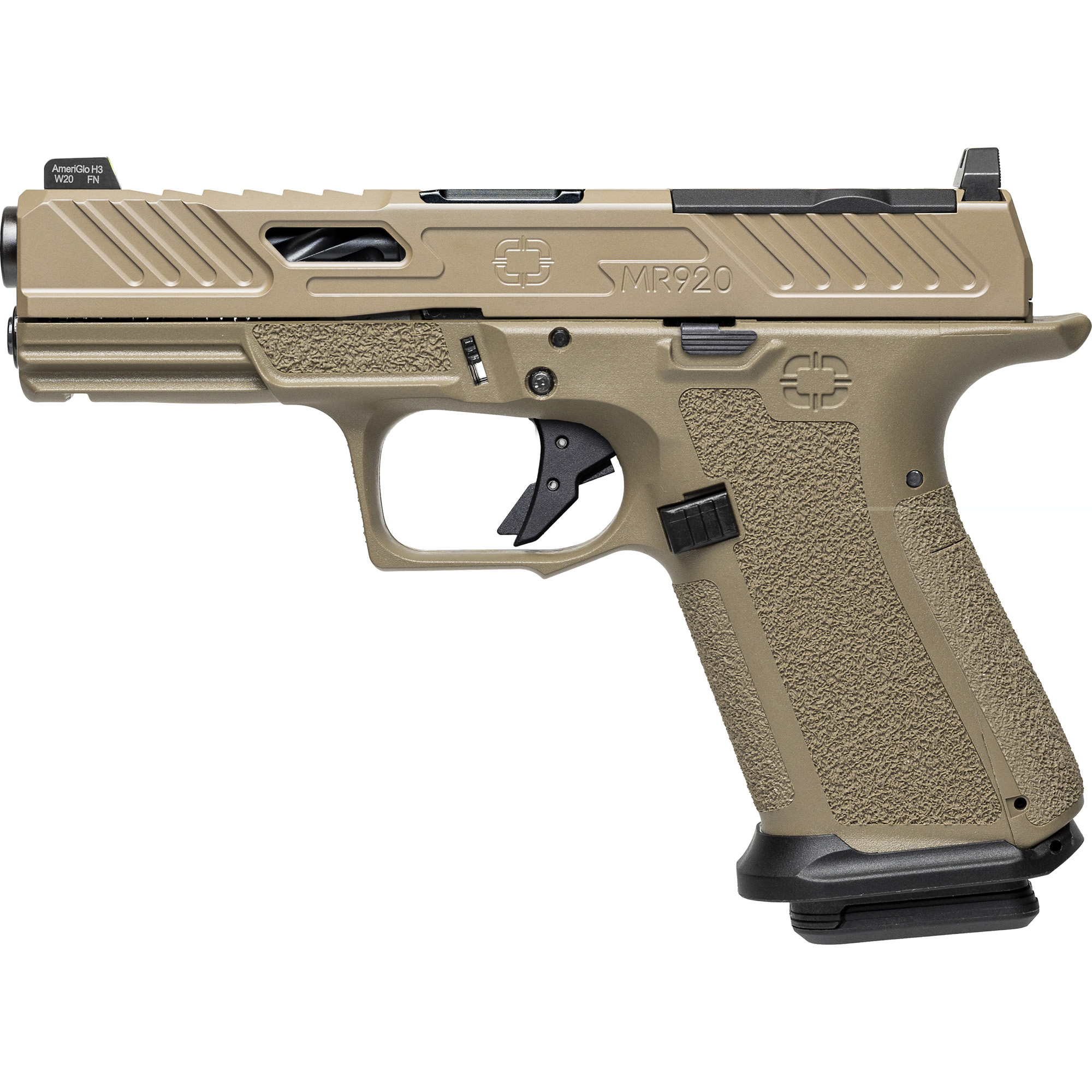 Shadow Systems MR920 Elite 9mm 4 in 15 rd FDE Frame