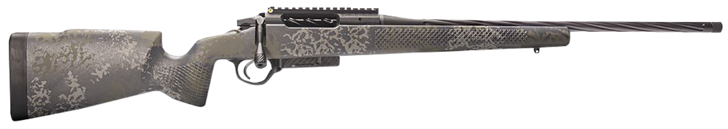 Seekins Precision 0011710069MS Havak Element  6.5 PRC 3+1 21" Fluted, Black Barrel/Rec, Mountain Shadow Camo Synthetic Stock, Scope Mount