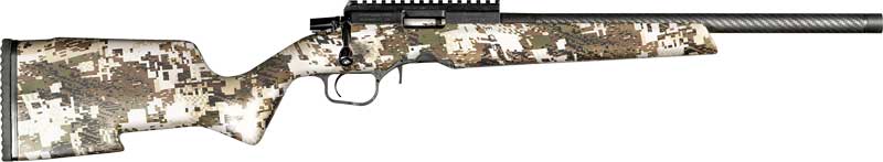 Christensen Arms 8011200700 Ranger  22 LR 10+1 Capacity, 18" Carbon Fiber/Threaded Barrel, Black Anodized Finish, Sitka Subalpine Camo Stock